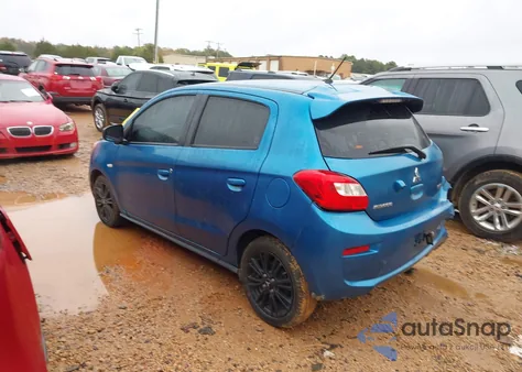 2020 Mitsubishi Mirage Gt/Le из США, поврежденный, VIN ML32A5HJXLH009524